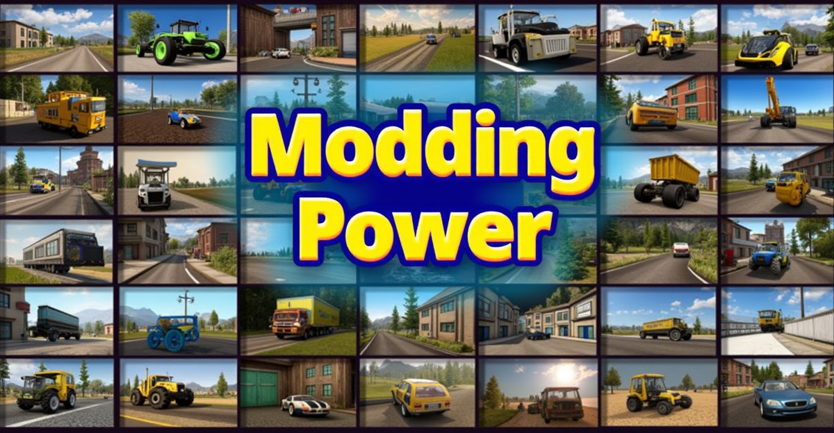 Modding Game Simulasi Komunitas