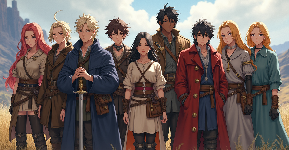 Representasi sosial beragam karakter RPG modern