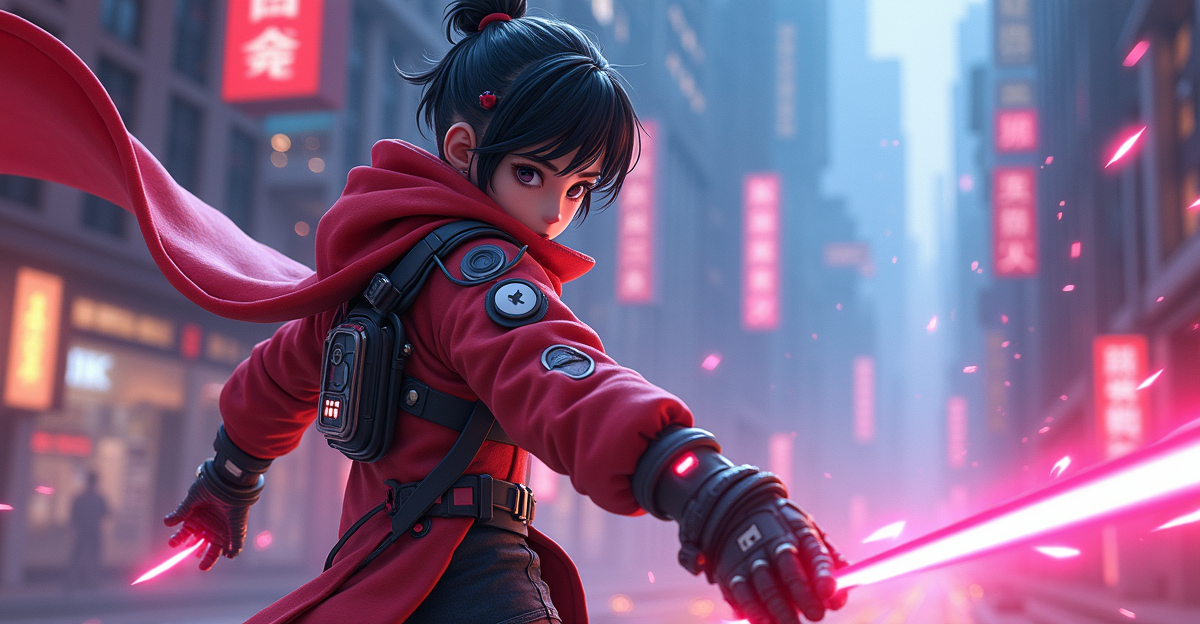 Visualisasi masa depan game action webtoon dari Korea