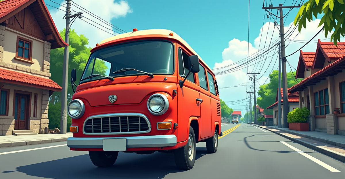 Game simulasi transportasi lokal angkot